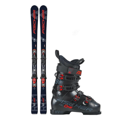 Lyže Fischer RC ONE  F18 AR + RS 11 PR + boty Fischer RC ONE 9.0 + hulky